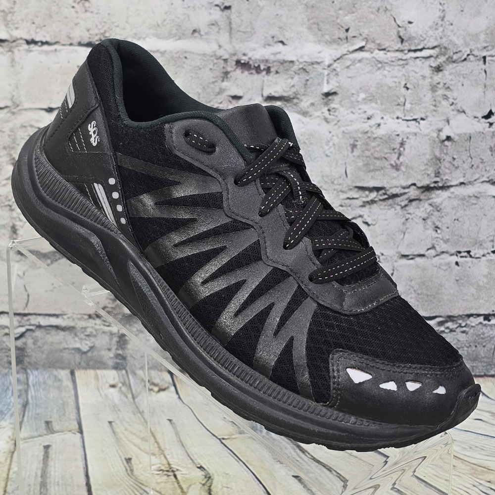 SAS Mission One Sneakers Men's‎ Size 7.5 D Black Comfort Walking Shoes Athletic